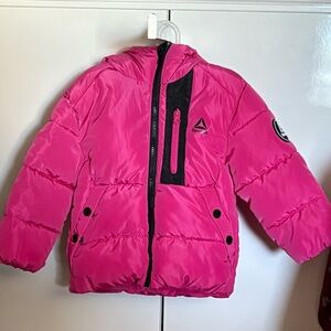 Reebok Kids Fuchsia Puffer Jacket